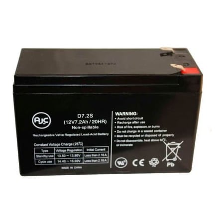 Battery Clerk AJC Leoch LP12-7 12V 7Ah Sealed Lead Acid Battery AJC-D7S-S-1-159111